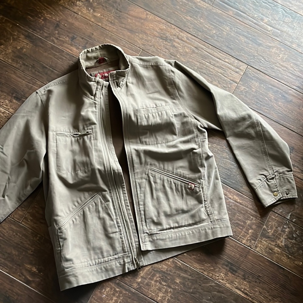 Dri Duck Lined Canvas Chore Coat Large